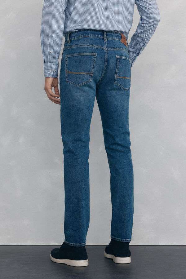 Pedro del Hierro Slim fit Premium Flex jeans Blue