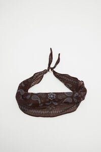 Pedro del Hierro Paisley print scarf