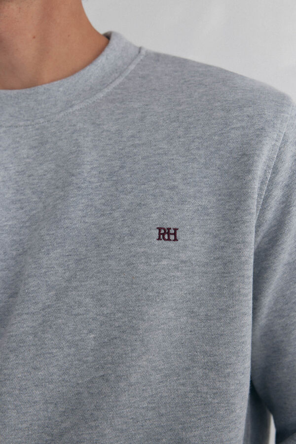 Pedro del Hierro Crew-neck sweatshirt Grey
