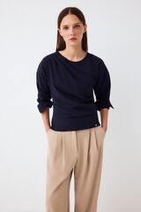 Pedro del Hierro Ruched top Blue