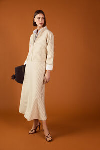 TFP by Tamara Falc&oacute; Striped skirt