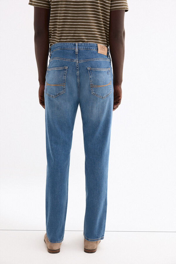 Pedro del Hierro Pantal&oacute;n vaquero ligero regular fit Azul