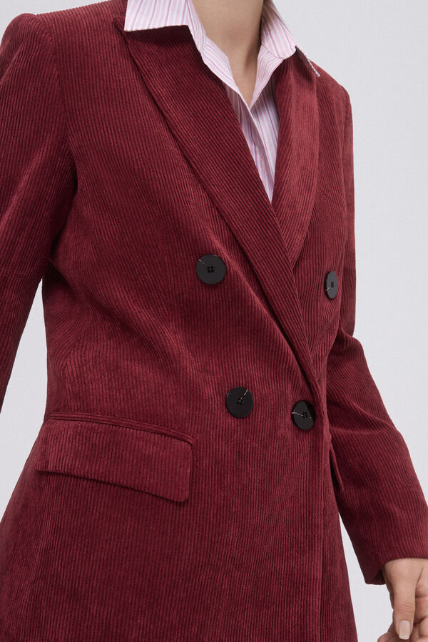 Pedro del Hierro Corduroy blazer Pink