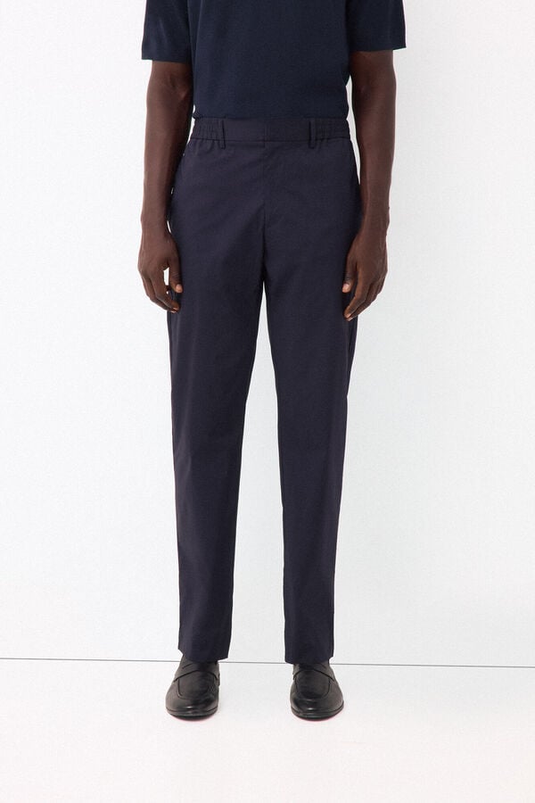 Pedro del Hierro Chino popel&iacute;n t&eacute;cnico regular Azul