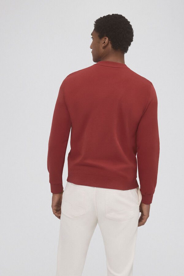 Pedro del Hierro Sudadera logo Rojo