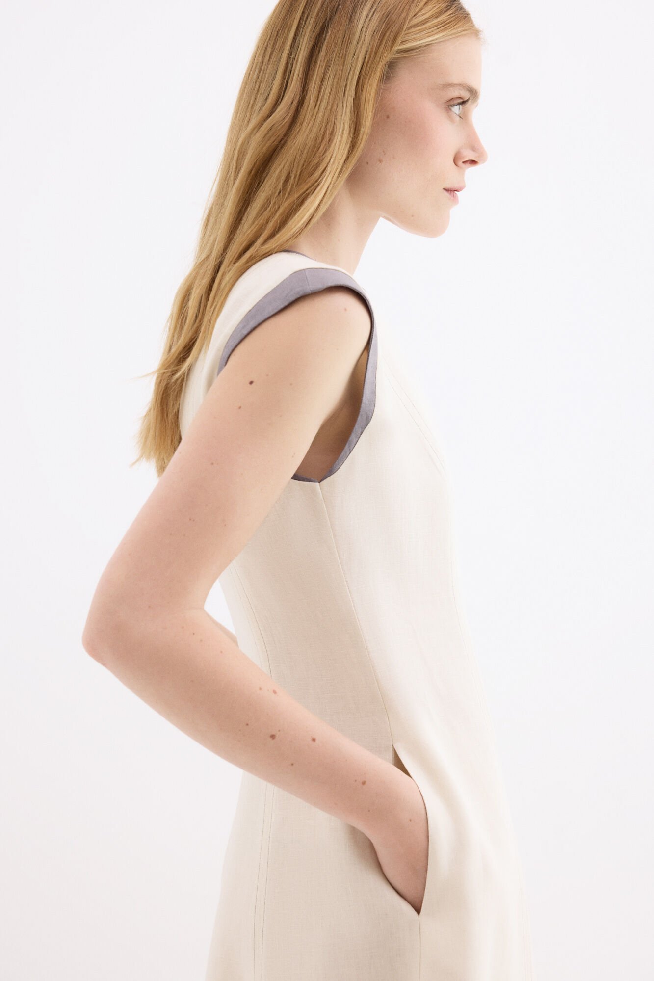 Pedro del Hierro Midi slit dress