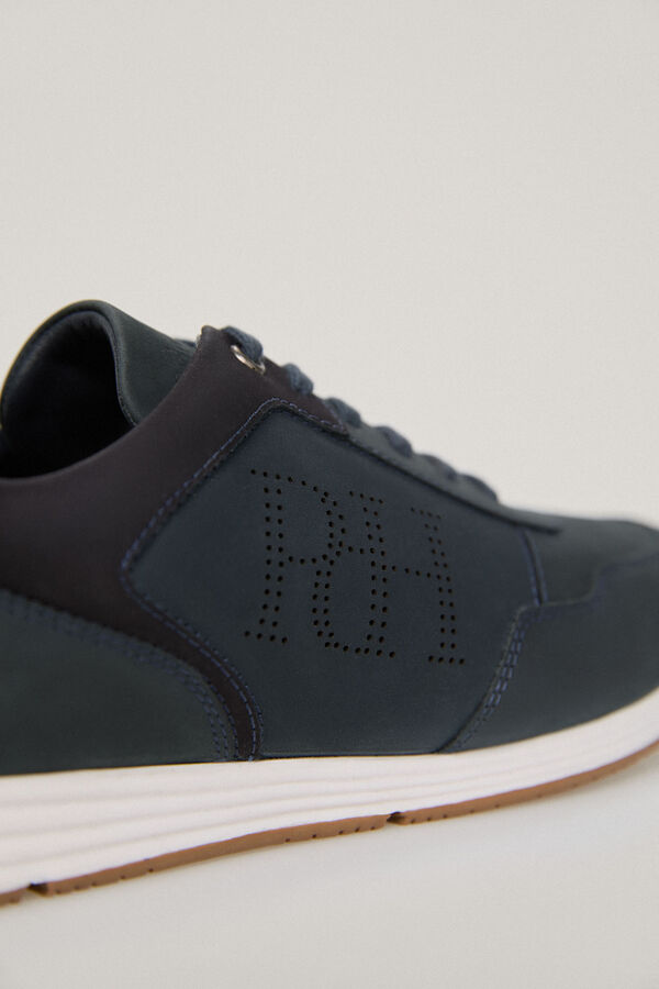 Pedro del Hierro Icon sneaker with rubber sole  Blue