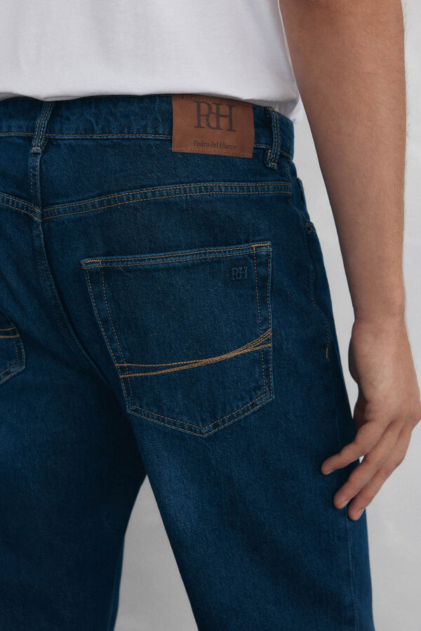 Pedro del Hierro Pantalón vaquero regular fit Azul