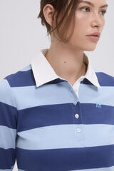 Pedro del Hierro Polo manga larga golf Azul
