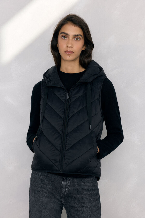 Pedro del Hierro Coat and inner gilet Black