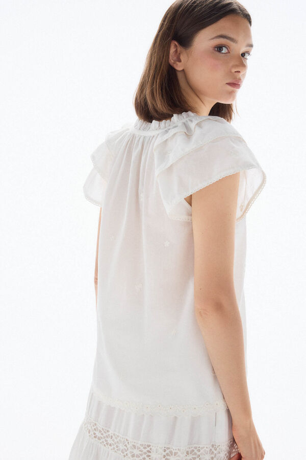 TFP by Tamara Falcó Embroidered blouse White