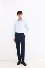 Pedro del Hierro Cal&ccedil;as estrutura stretch Azul