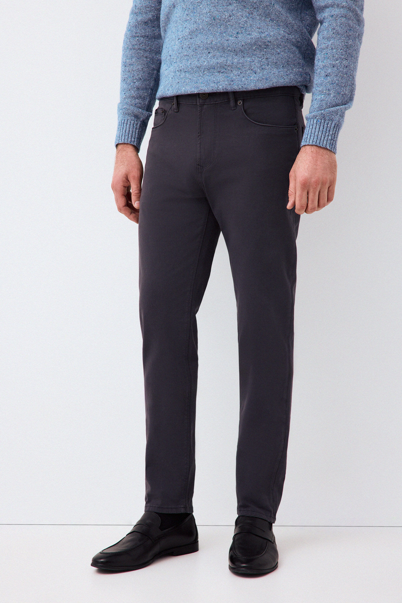 Pedro del Hierro Colour slim fit 5 pocket trousers