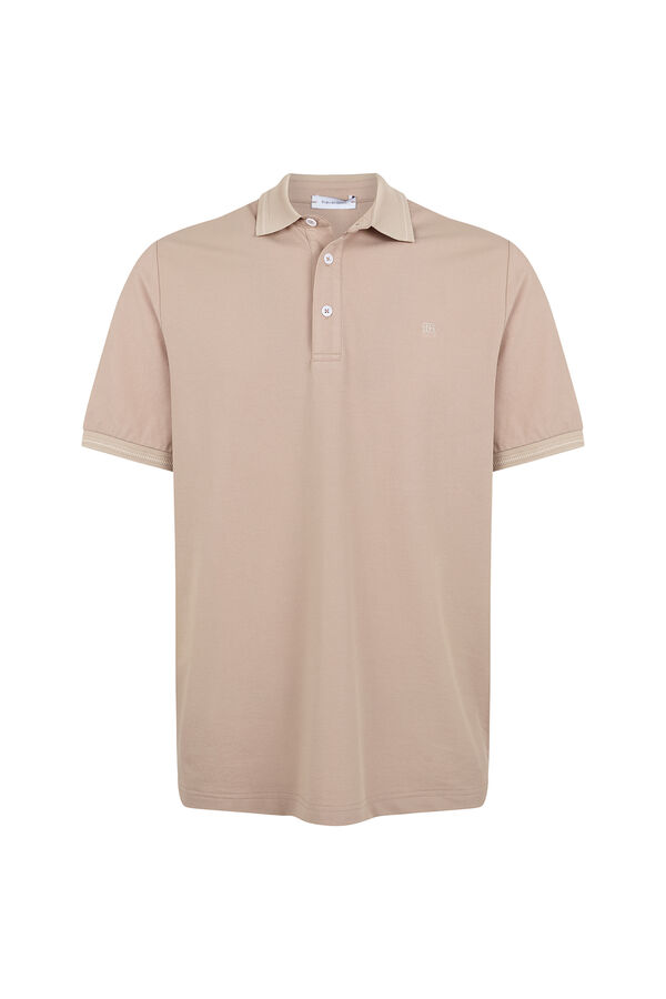 Pedro del Hierro Polo tips Beige