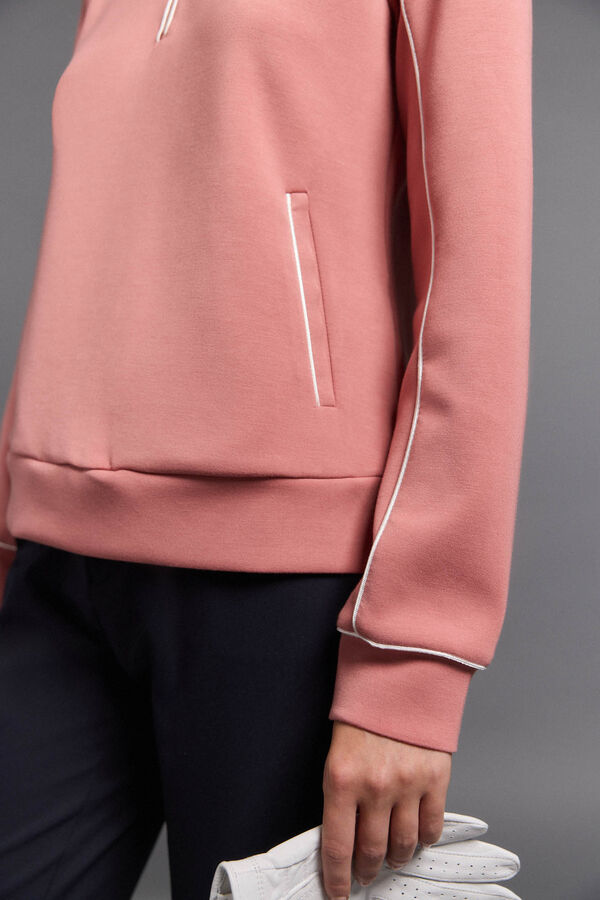 Pedro del Hierro Sudadera técnica golf Rosa