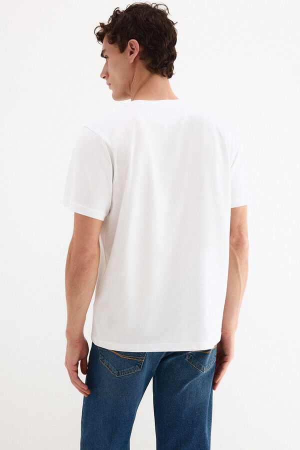 Pedro del Hierro Logo T-shirt White