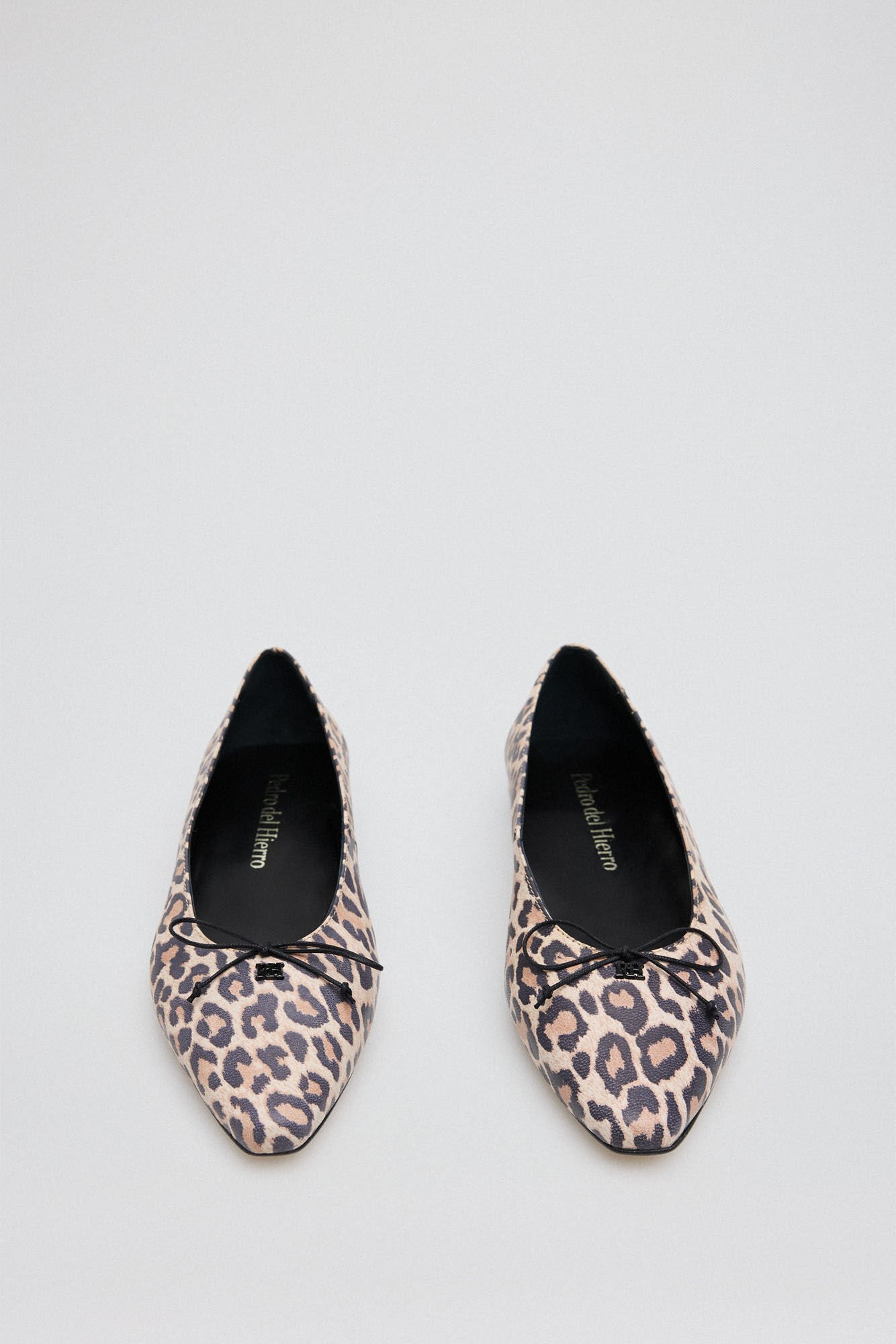 Animal print ballerina