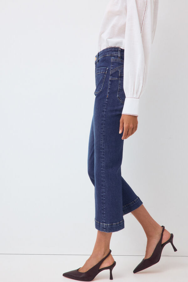Pedro del Hierro Capri push up flare jeans Blue