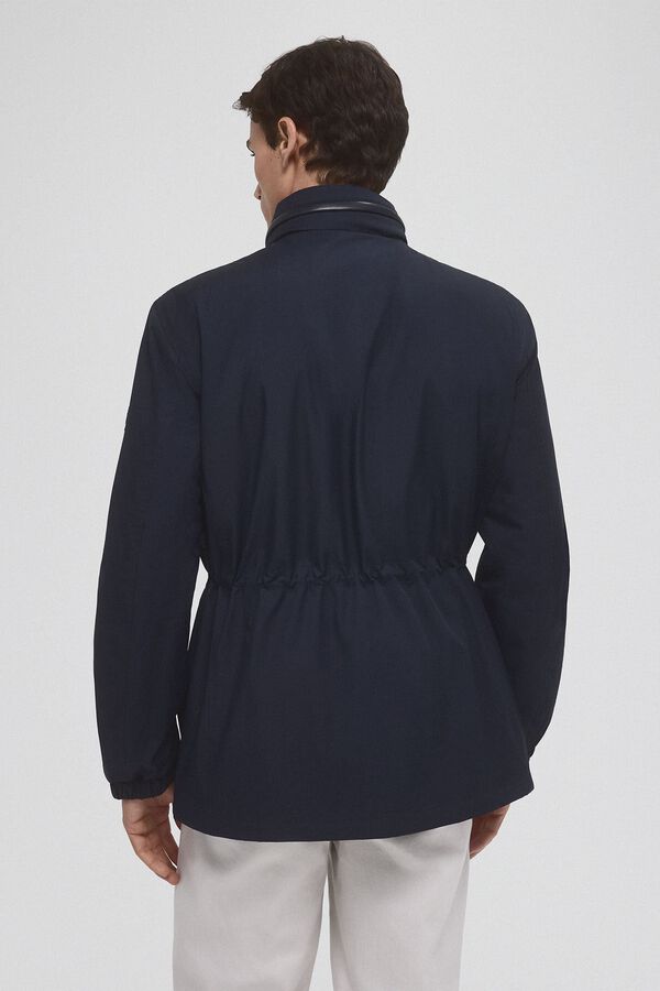 Pedro del Hierro Jacket with four pockets Blue