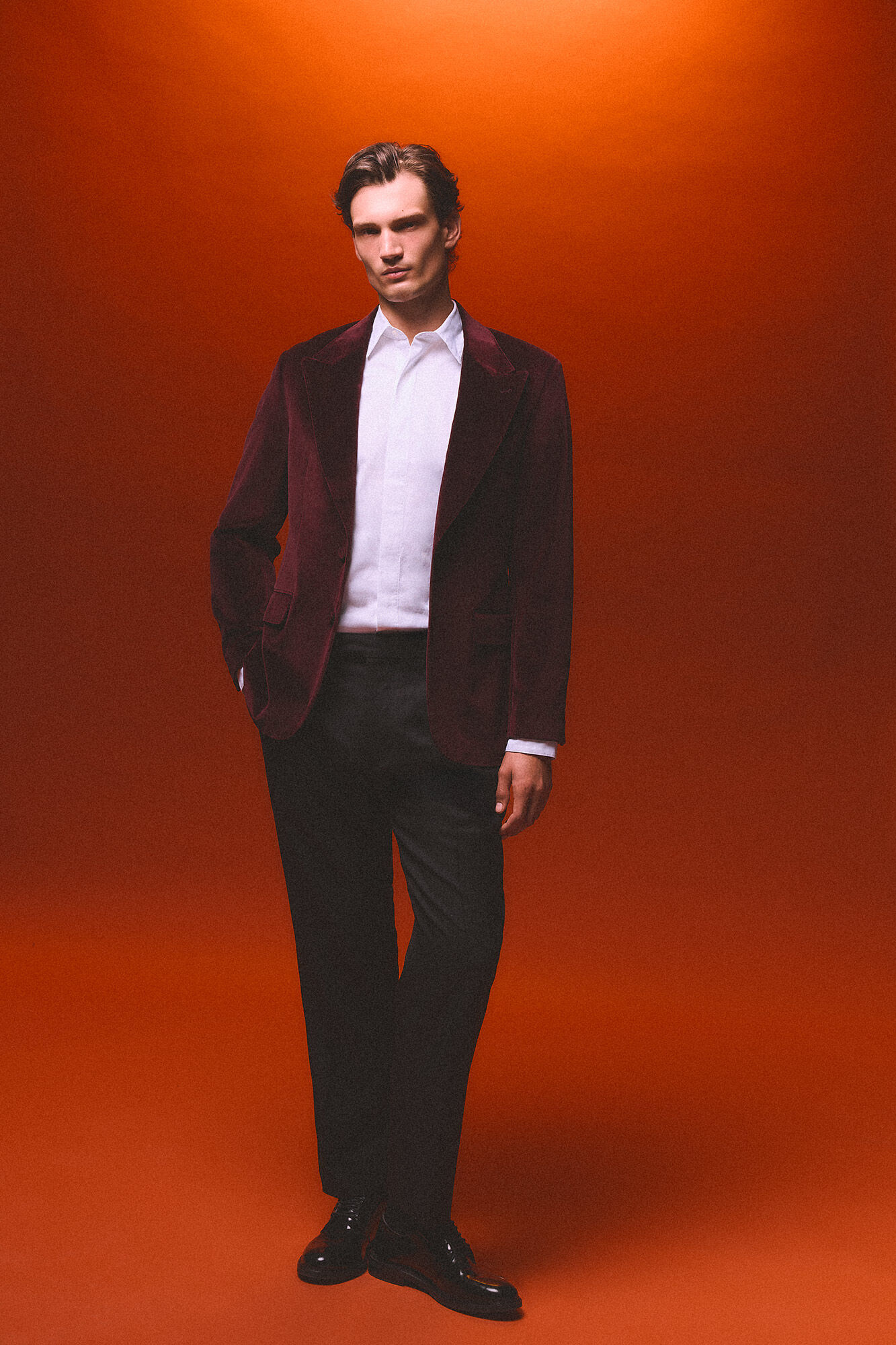 Pedro del Hierro Velvet blazer