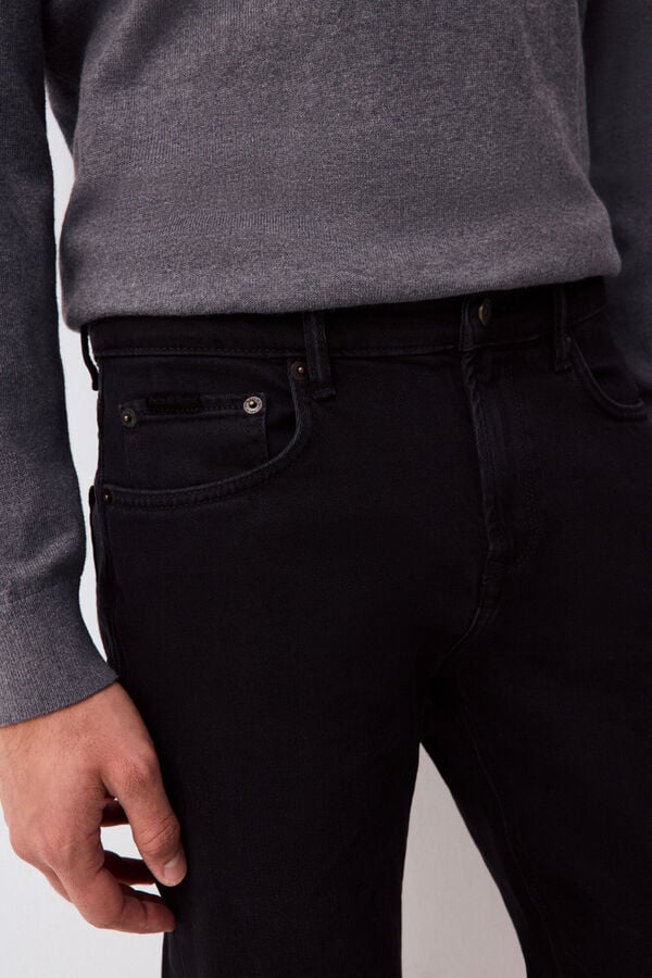 Pedro del Hierro Slim fit jeans Black