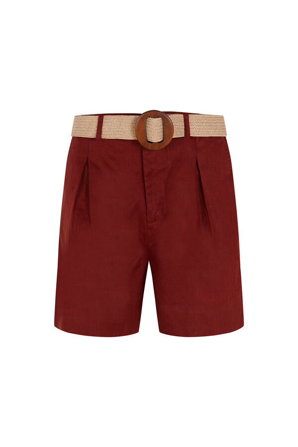 Pedro del Hierro Classic Bermuda shorts Burgundy