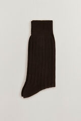 Pedro del Hierro Plain dress socks Brown