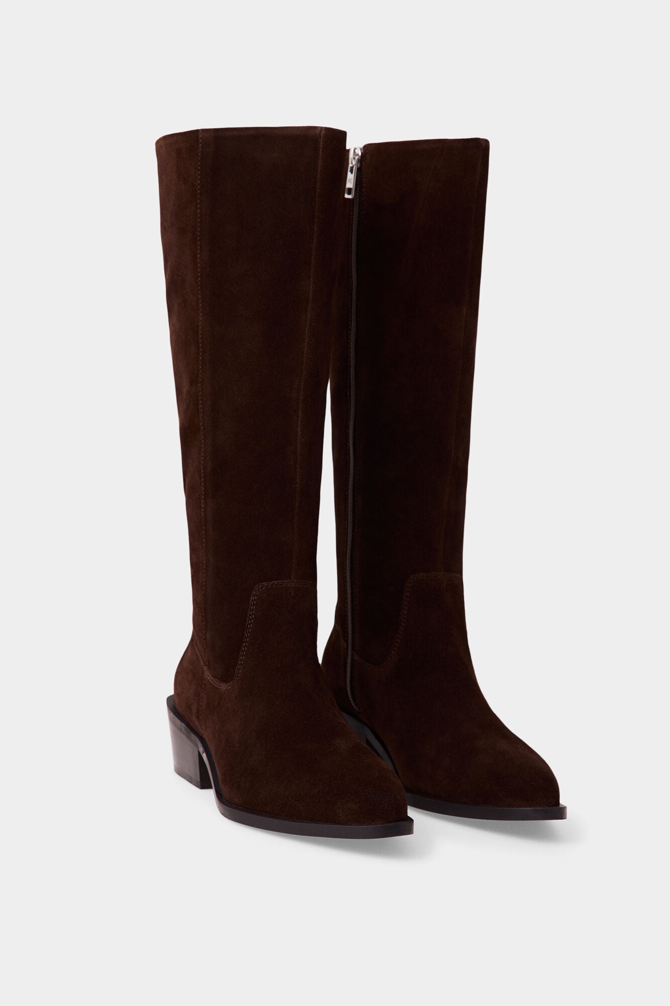 Pedro del Hierro Suede high heel riding boot