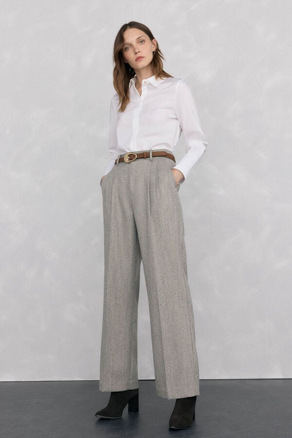 Pedro del Hierro Easy iron basic shirt White