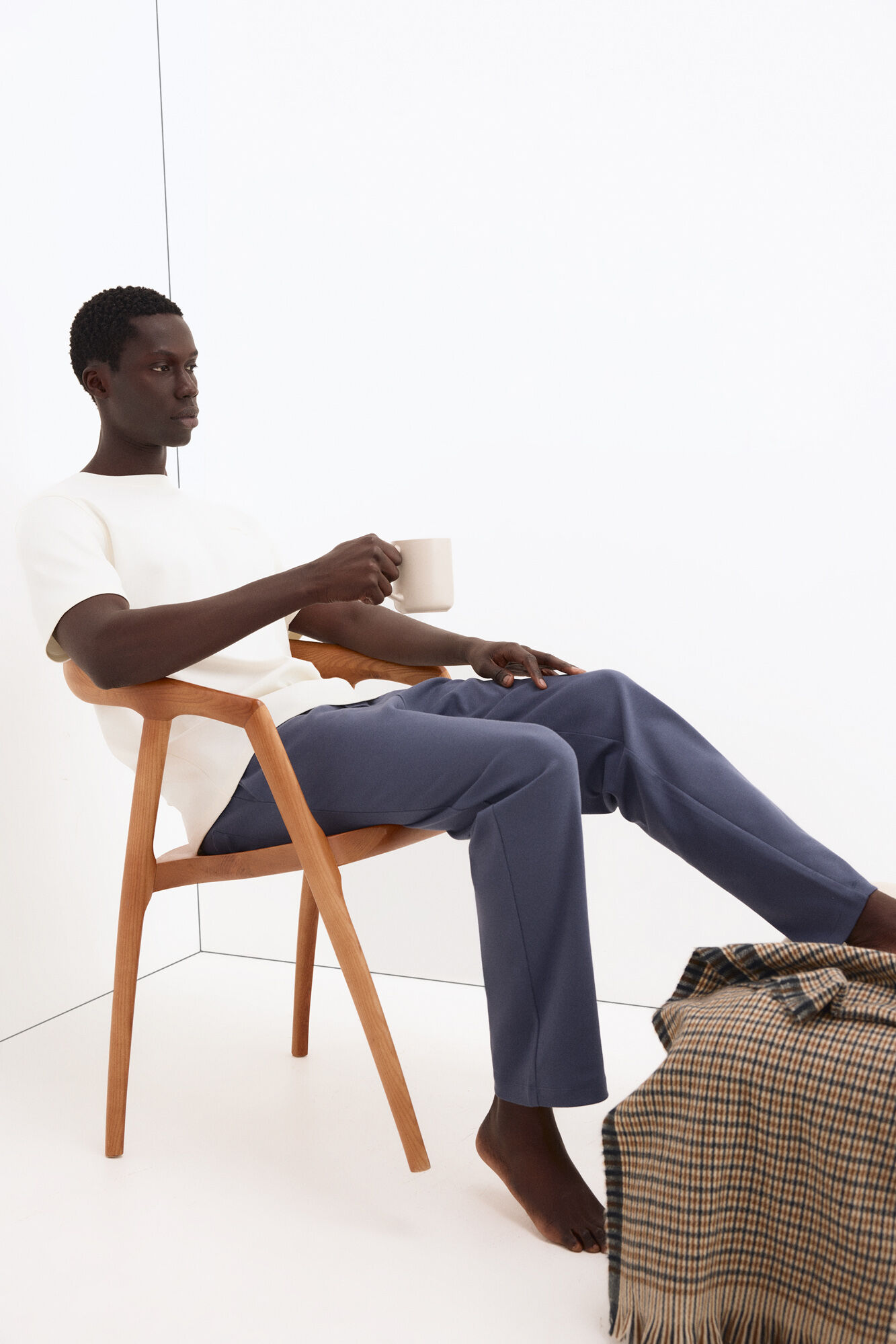 Pedro del Hierro Spanish cotton short sleeve T-shirt