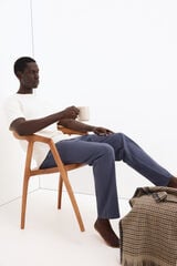 Pedro del Hierro Spanish cotton short sleeve T-shirt White