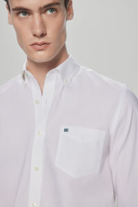 Pedro del Hierro camisa lisa non iron + antimanchas White