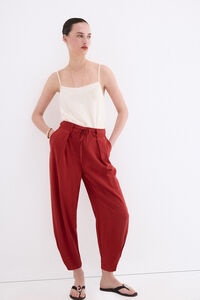 Pedro del Hierro Pleated trousers