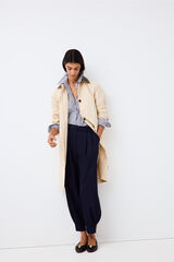 Pedro del Hierro Trousers with pleats Blue