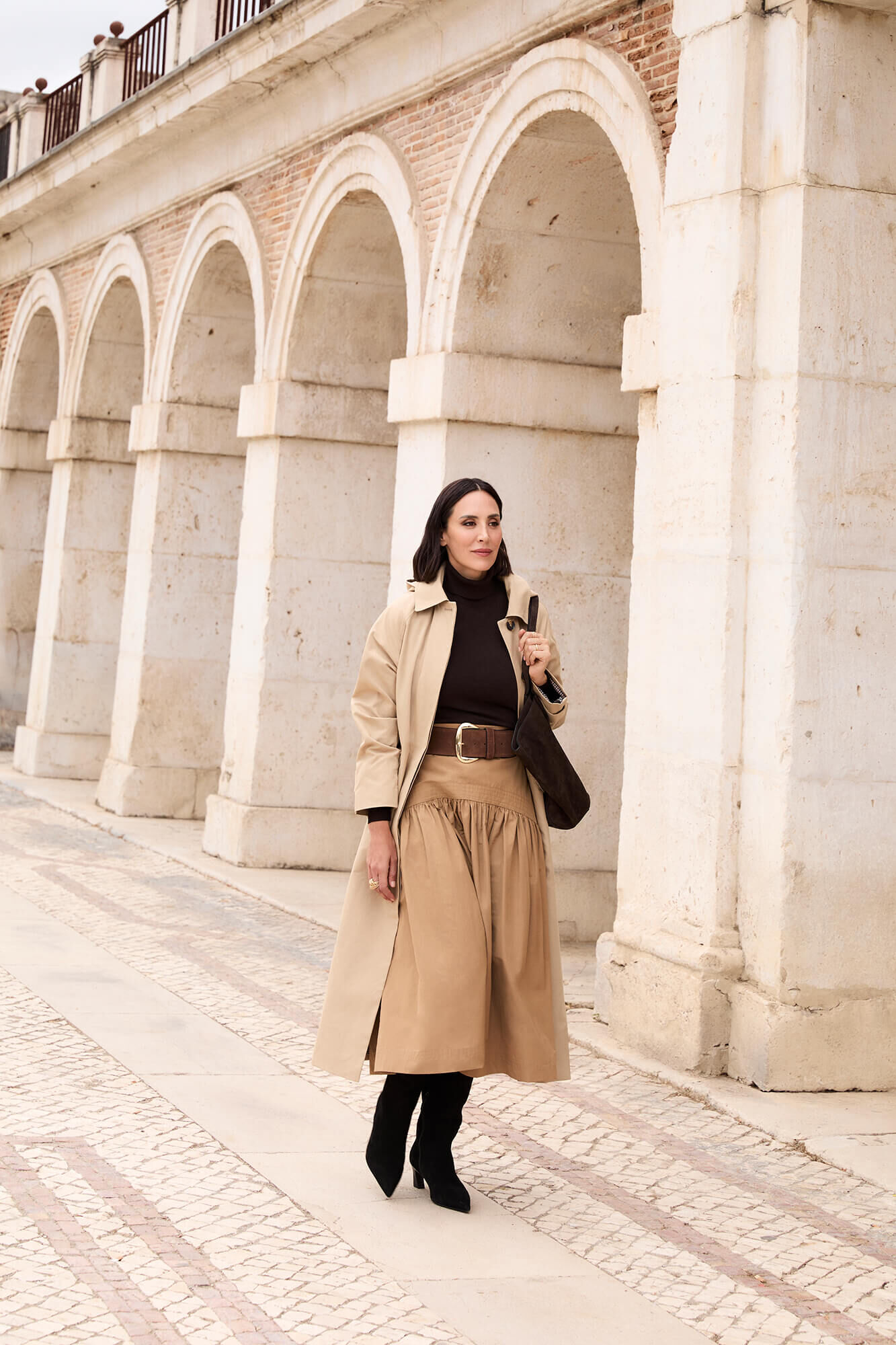 TFP by Tamara Falc&oacute; Puffed taffeta skirt