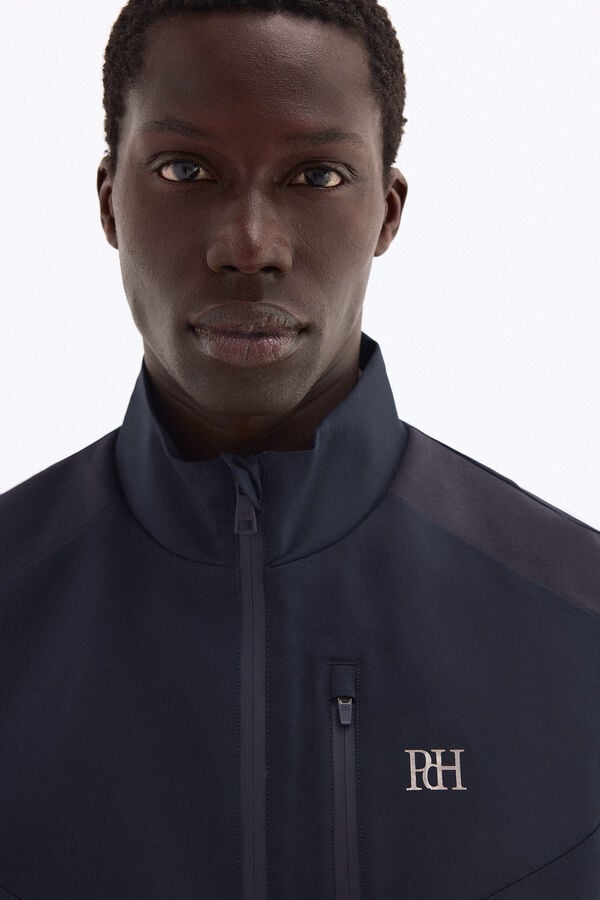 Pedro del Hierro Plain golf gilet Blue