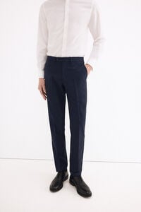 Pedro del Hierro Plaid slim fit trousers