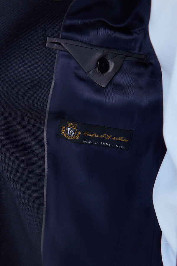 Pedro del Hierro Blazer de fato coordenado tailored estrutura azul Azul