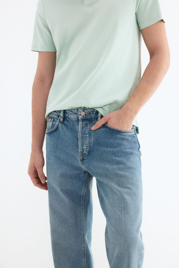 Pedro del Hierro New straight jeans Blue