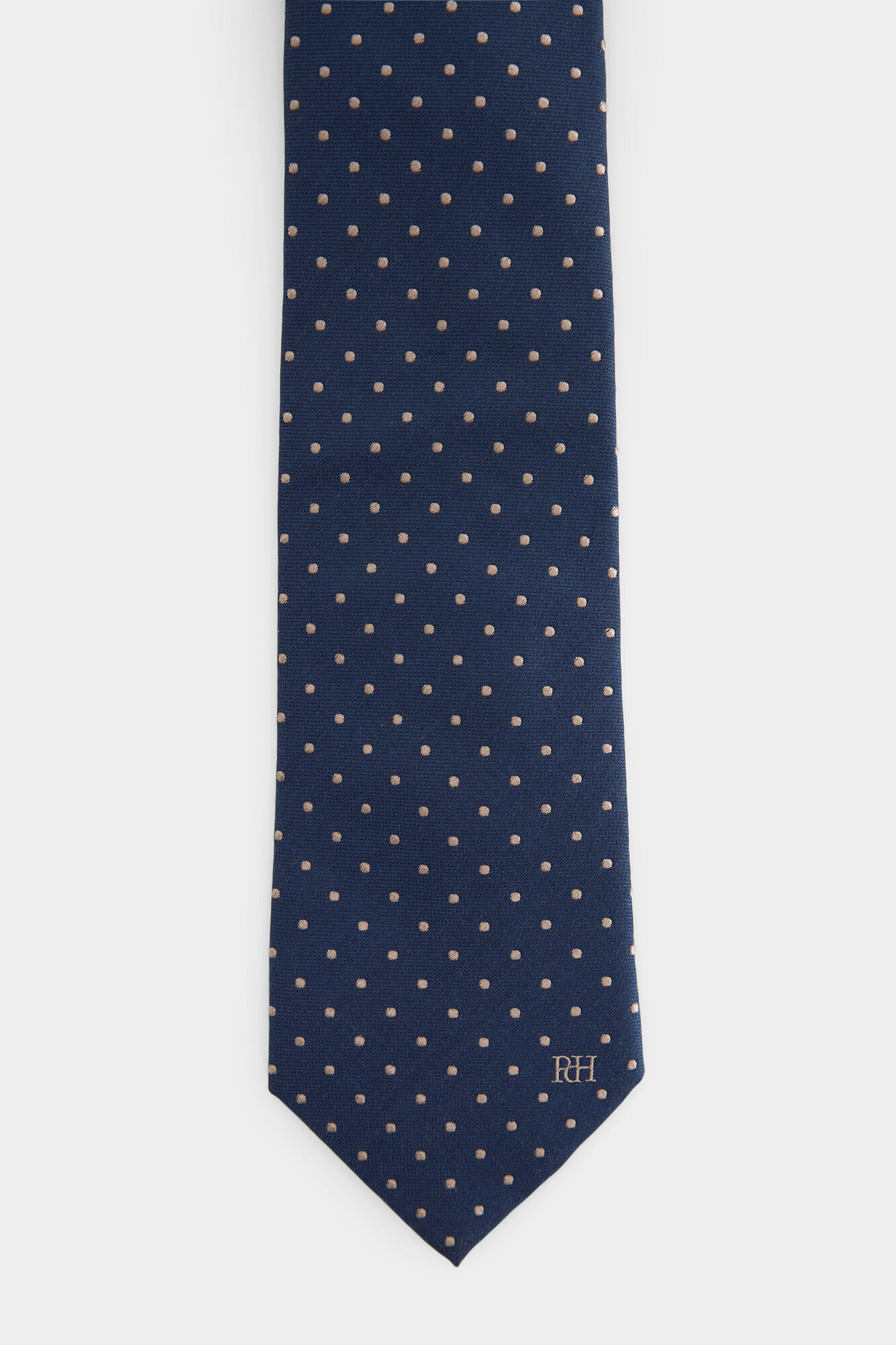 Pedro del Hierro Natural silk tie