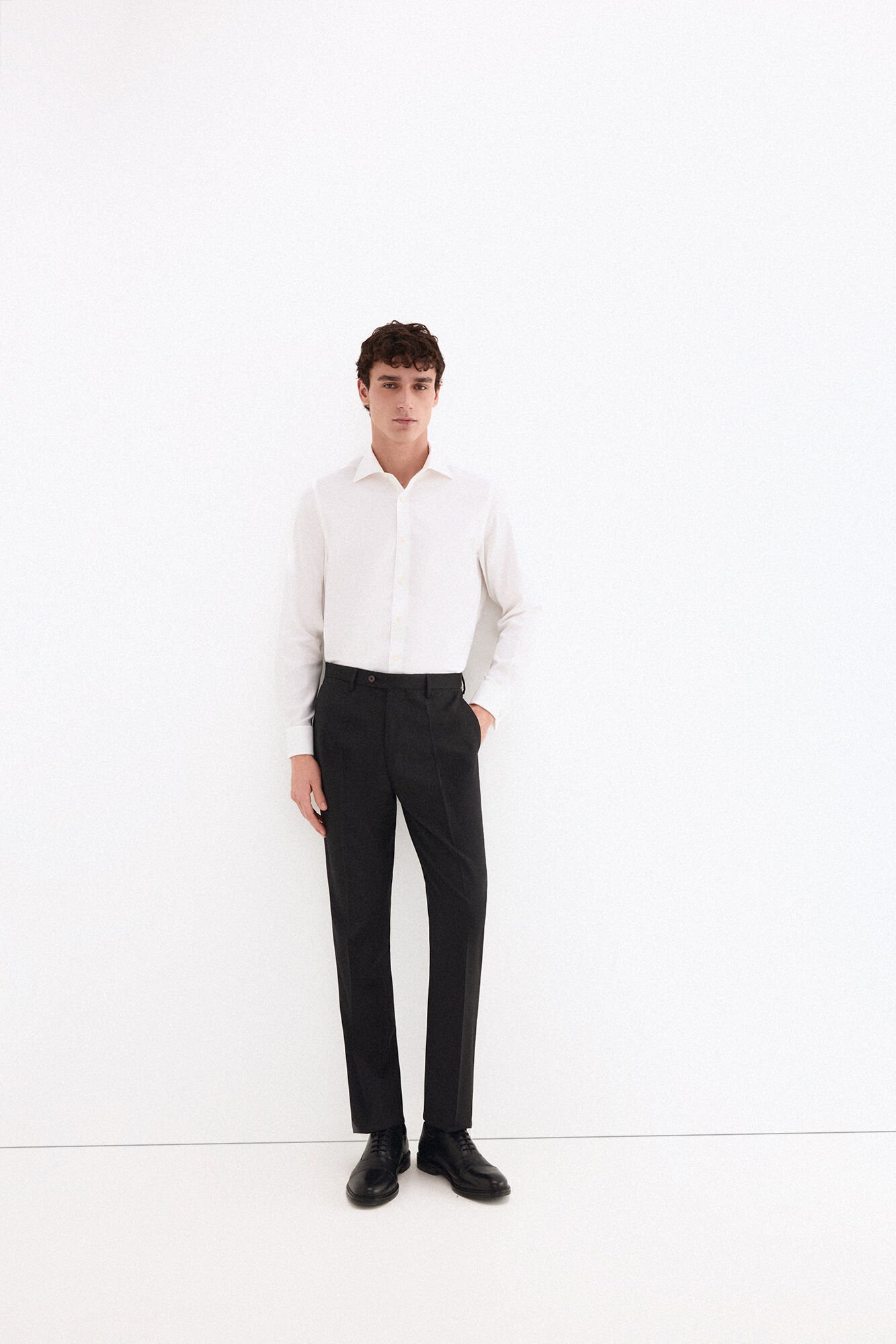 Pedro del Hierro Cal&ccedil;a lisa bi-stretch de alfaiataria