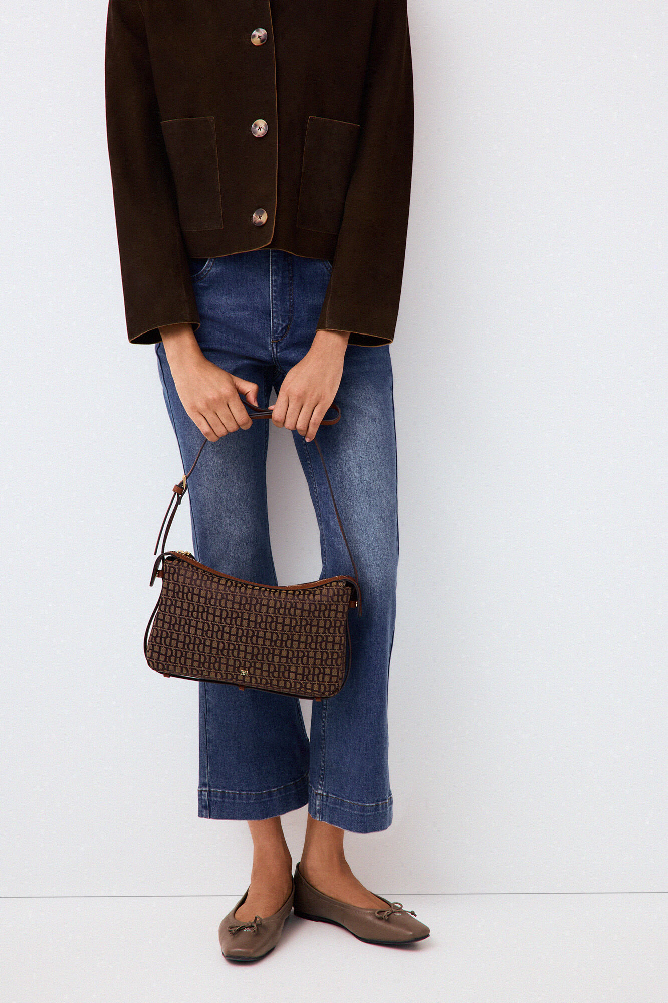 Pedro del Hierro Logo crossbody bag