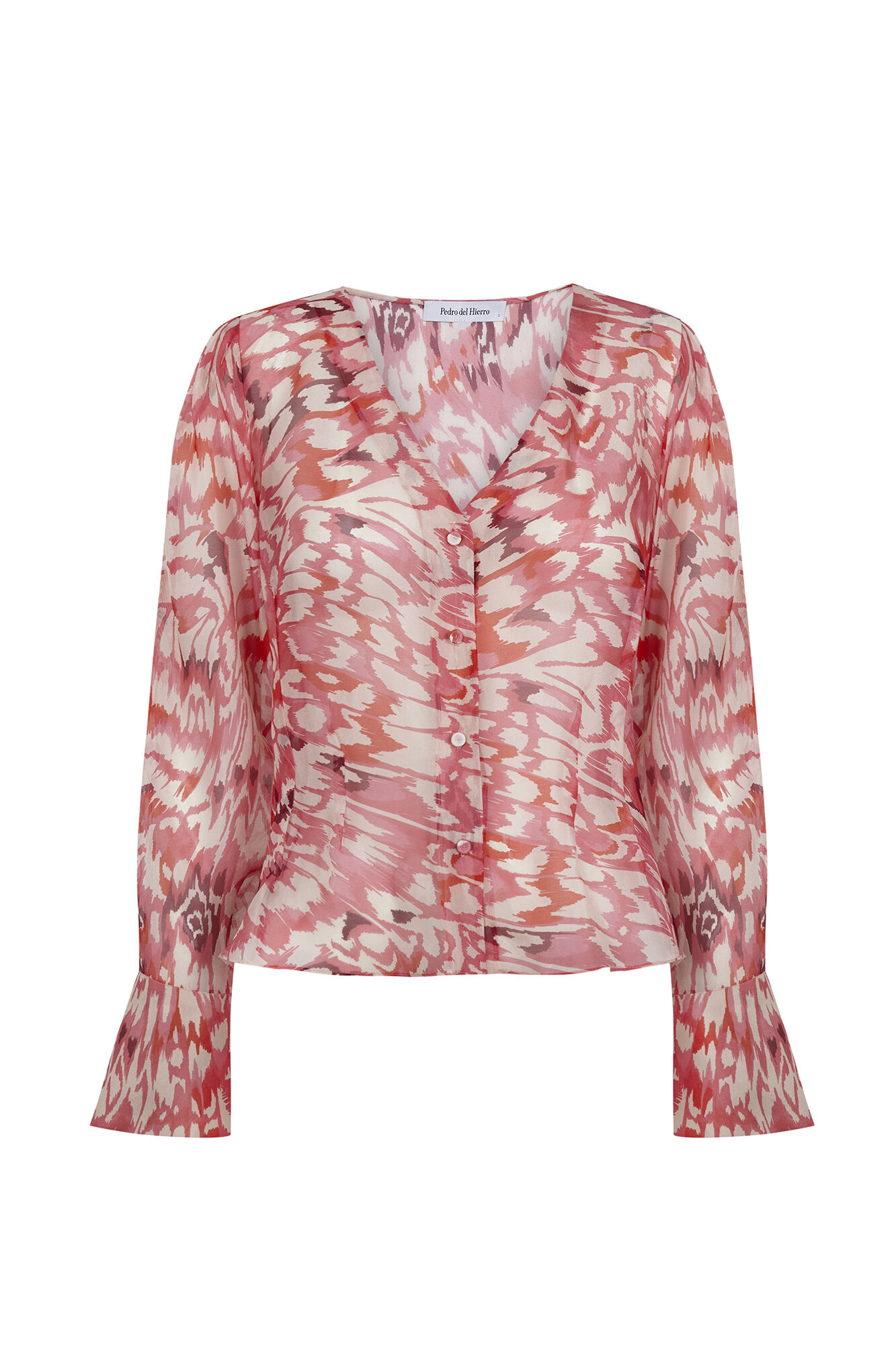Pedro del Hierro Silk printed blouse