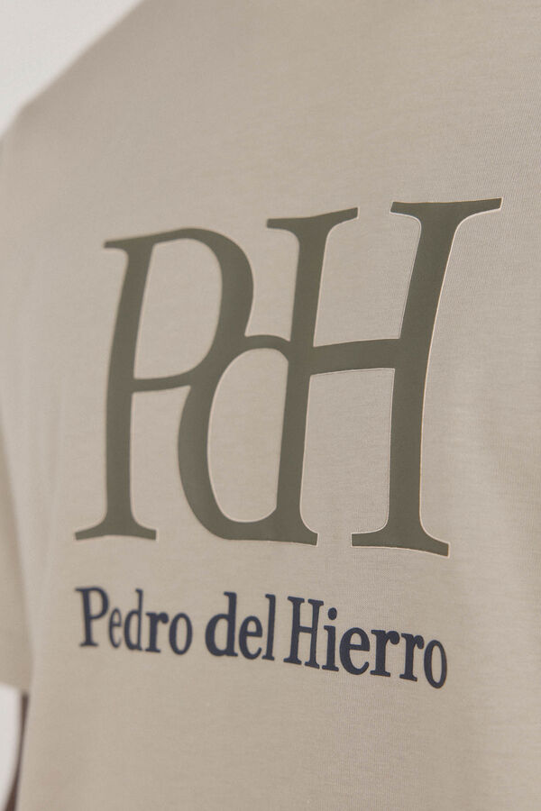 Pedro del Hierro Logo T-shirt Green
