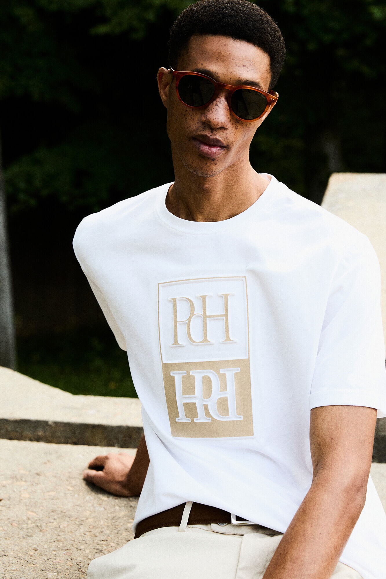 Pedro del Hierro T-shirt logo relevo