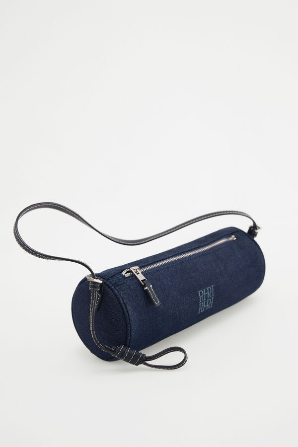 Pedro del Hierro Denim pouch bag Blue