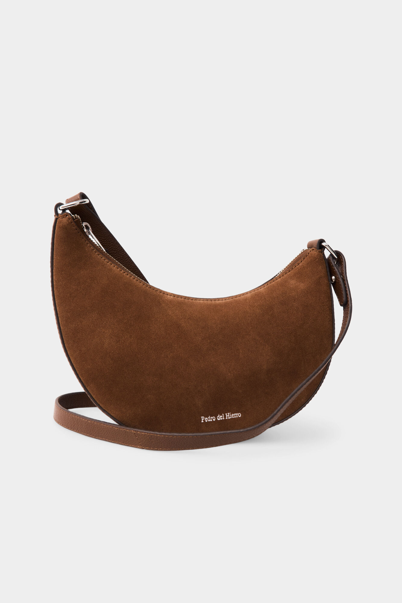 Pedro del Hierro Multiway suede handbag