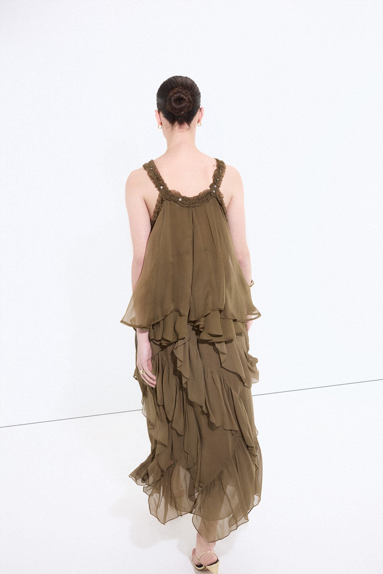 Pedro del Hierro Romantic ruffled skirt