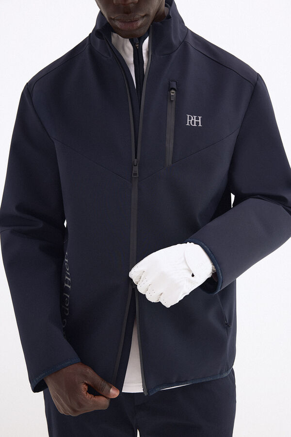Pedro del Hierro Plain golf jacket Blue