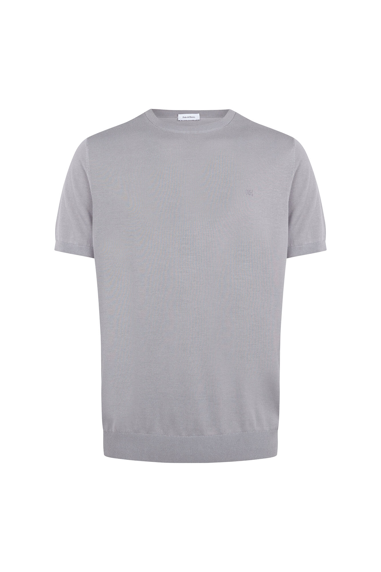 Pedro del Hierro Premium short sleeve cotton jersey T-shirt
